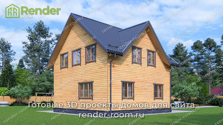 Проект П-1629 Площадь: 132,8, Размер: 10х10