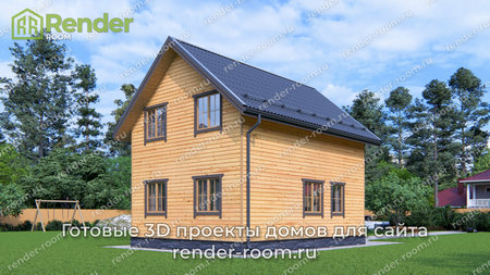 Проект П-1637 Площадь: 80,7, Размер: 6х8