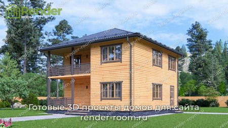 Проект П-1641 Площадь: 124,7, Размер: 9х9