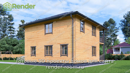 Проект П-1641 Площадь: 124,7, Размер: 9х9