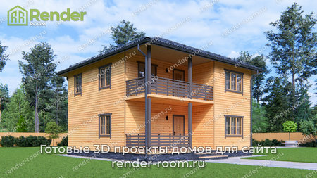 Проект П-1641 Площадь: 124,7, Размер: 9х9