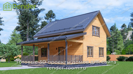 Проект П-1644 Площадь: 93,2, Размер: 6х9