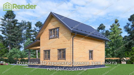 Проект П-1644 Площадь: 93,2, Размер: 6х9