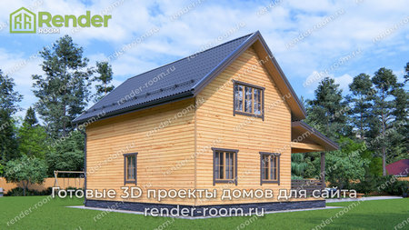 Проект П-1644 Площадь: 93,2, Размер: 6х9