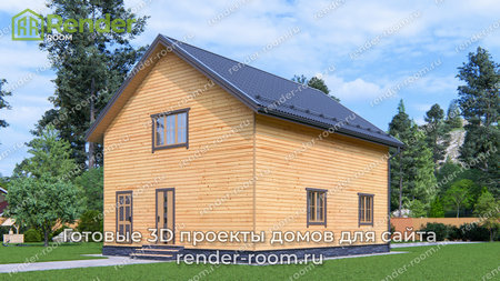 Проект П-1646 Площадь: 141,3, Размер: 8х10