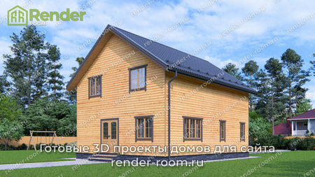 Проект П-1646 Площадь: 141,3, Размер: 8х10