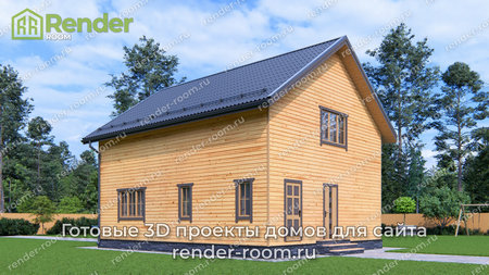 Проект П-1646 Площадь: 141,3, Размер: 8х10