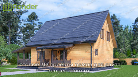 Проект П-1647 Площадь: 129, Размер: 8х10