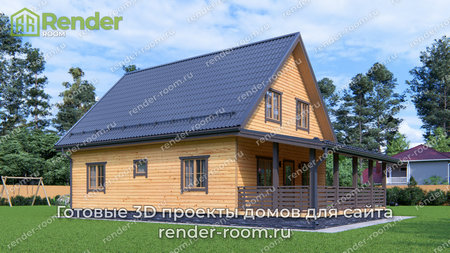 Проект П-1647 Площадь: 129, Размер: 8х10