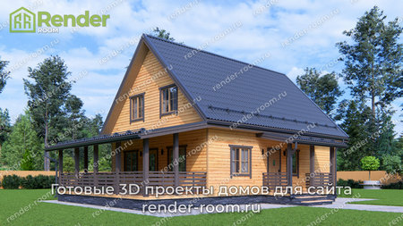 Проект П-1647 Площадь: 129, Размер: 8х10