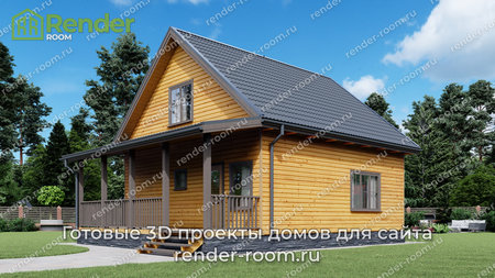 Проект  Площадь: 106, Размер: 8х8