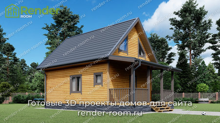 Проект  Площадь: 92, Размер: 7х8