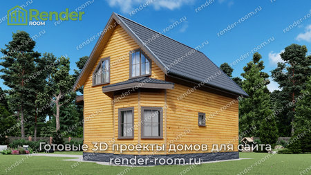 Проект  Площадь: 74,77, Размер: 7х9