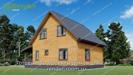 Проект  Площадь: 115, Размер: 8х8