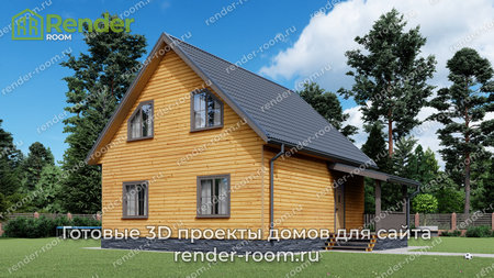 Проект  Площадь: 115, Размер: 8х8