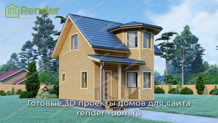 Проект  Площадь: 72, Размер: 7х7