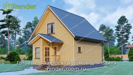 Проект  Площадь: 86, Размер: 8х8