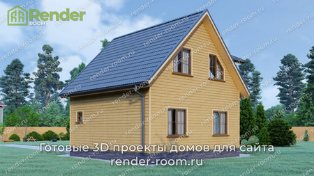 Проект  Площадь: 86, Размер: 8х8