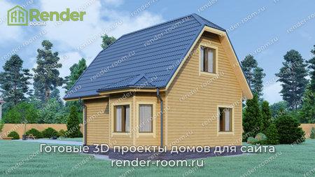 Проект  Площадь: 83, Размер: 8х8