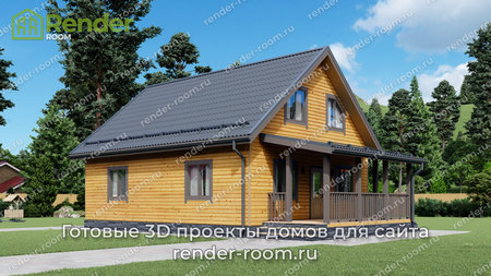 Проект П-184 Площадь: 135, Размер: 8х10