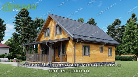 Проект П-184 Площадь: 135, Размер: 8х10