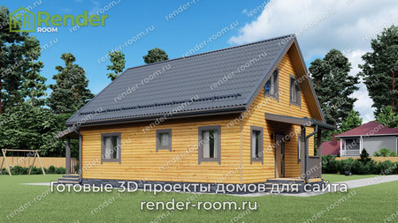 Проект П-184 Площадь: 135, Размер: 8х10