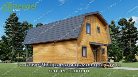 Проект  Площадь: 114, Размер: 8х9