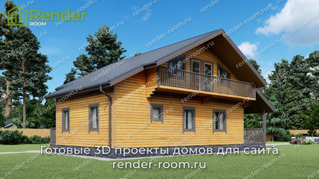 Проект  Площадь: 183, Размер: 10х12