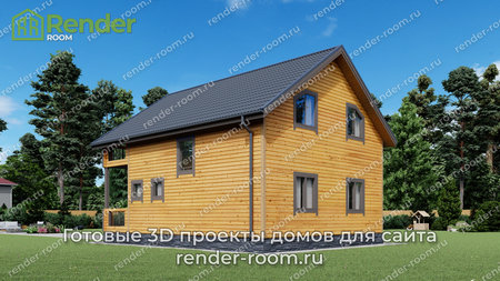 Проект  Площадь: 133, Размер: 8х8