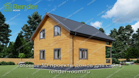 Проект  Площадь: 133, Размер: 8х8