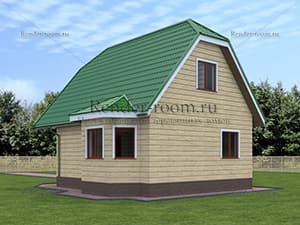 Проект  Площадь: 74, Размер: 8х8