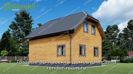 Проект П-193 Площадь: 124, Размер: 8х10