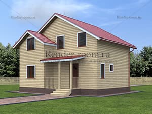 Проект  Площадь: 90, Размер: 7х9