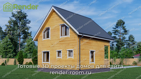 Проект  Площадь: 80, Размер: 7х8