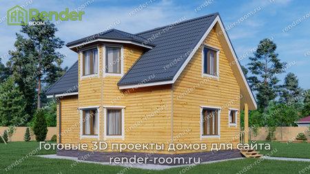 Проект  Площадь: 106, Размер: 8х9