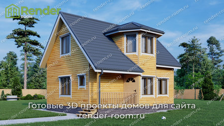 Проект  Площадь: 106, Размер: 8х9