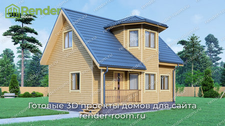 Проект  Площадь: 105, Размер: 7х9