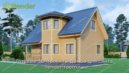 Проект  Площадь: 105, Размер: 7х9