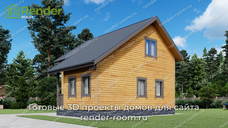 Проект  Площадь: 104, Размер: 8х9