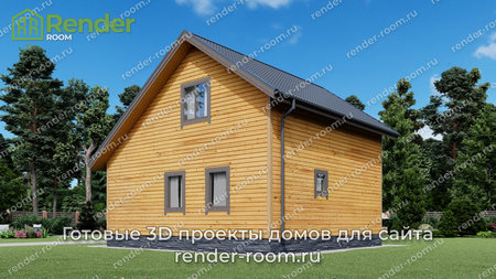 Проект  Площадь: 104, Размер: 8х9