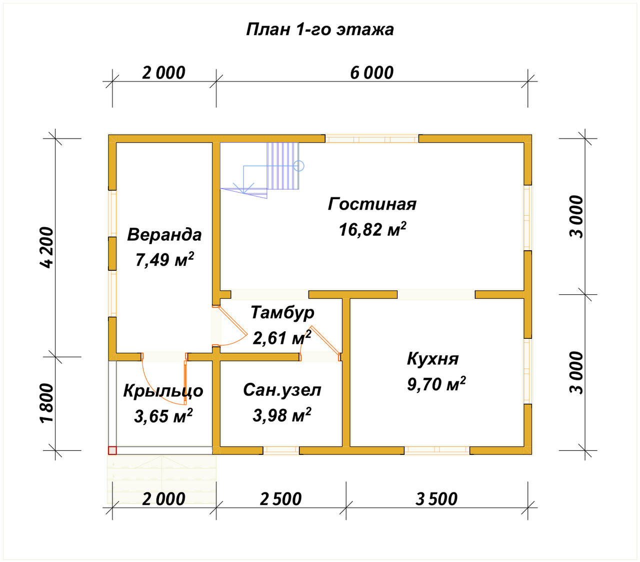 П-201 План первого этажа П-201 План первого этажа