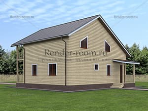 Проект  Площадь: 151, Размер: 9х10