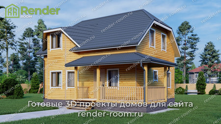 Проект  Площадь: 108, Размер: 8х9