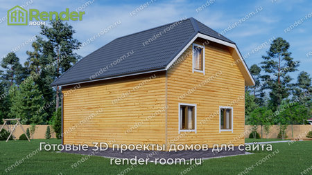 Проект  Площадь: 108, Размер: 8х9