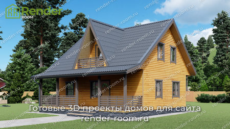 Проект  Площадь: 121, Размер: 8х9