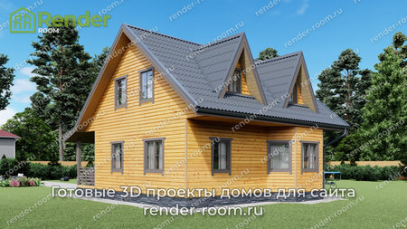 Проект  Площадь: 121, Размер: 8х9