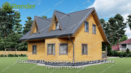 Проект  Площадь: 121, Размер: 8х9