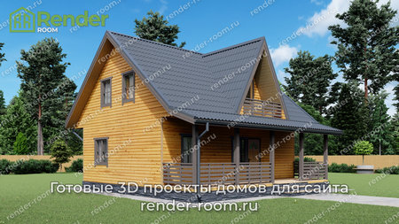 Проект  Площадь: 121, Размер: 8х9