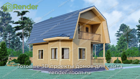 Проект  Площадь: 69, Размер: 7х8