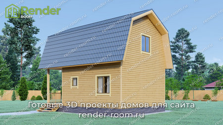 Проект  Площадь: 69, Размер: 7х8